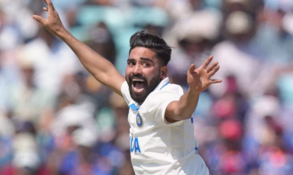 cricket siraj